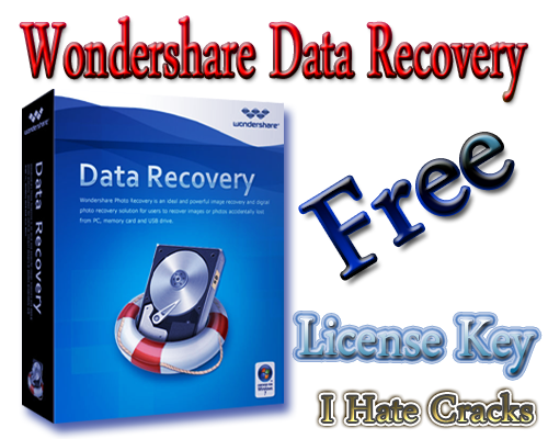 wondershare data recovery key
